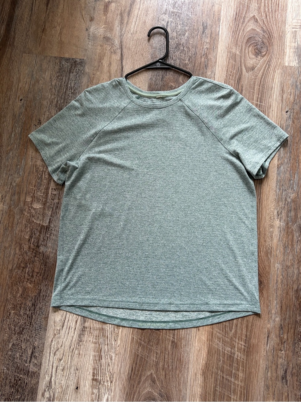 Lululemon License to Train Classic-Fit T-Shirt Heathered Medium Forest Green Med
